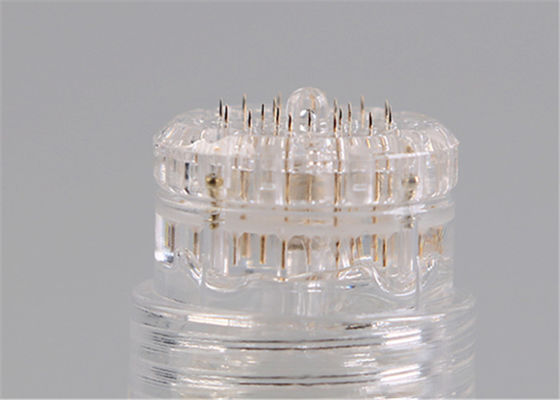 হাইড্রা ডার্মা রোলার স্ট্যাম্প সুই 20 মাইক্রোনেডলিং ত্বকের সোনার টাইটানিয়ামে সিরিম পান